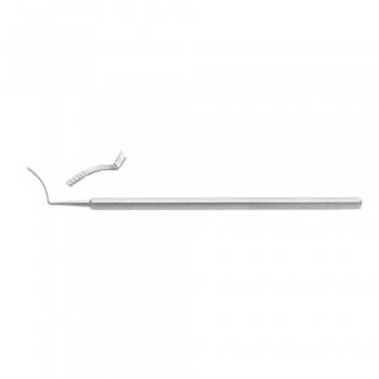 Helveston Scleral Ruler 15 mm Long in Notches in 5 mm increments Stainless Steel, 12 cm - 4 3/4"